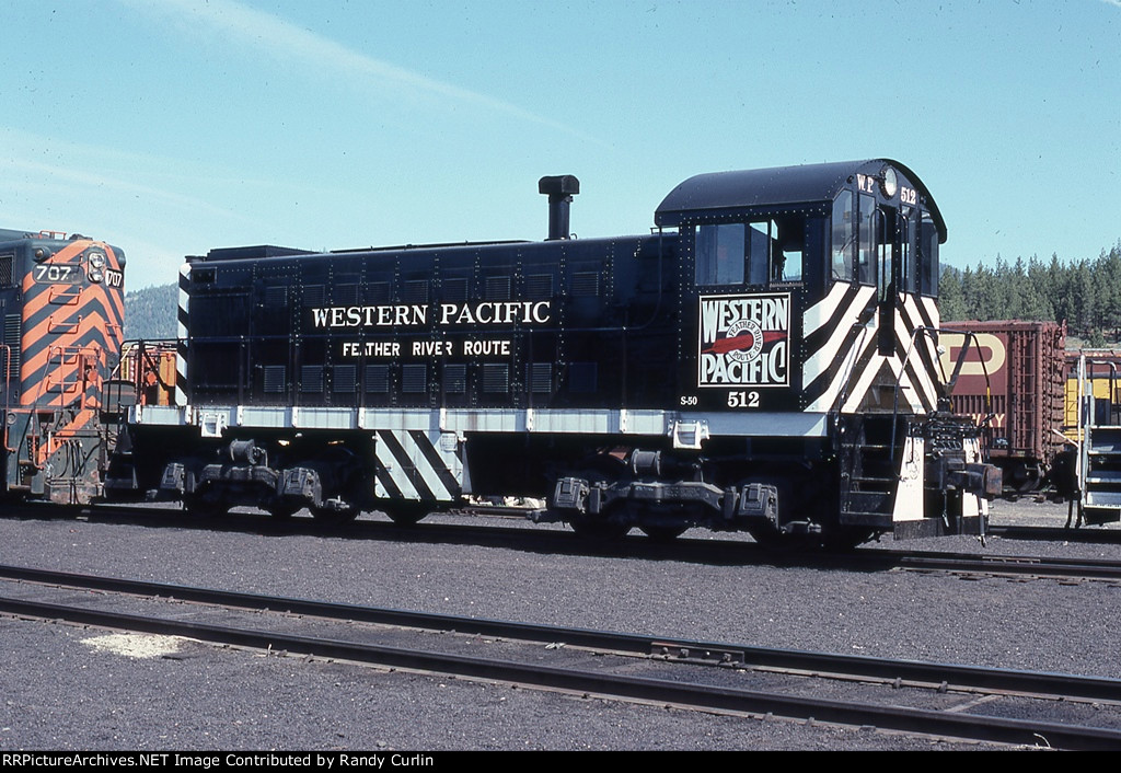 WP 512 at Portola RR Museum